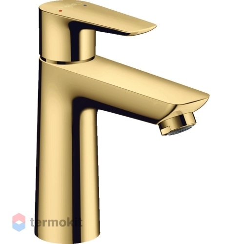 Смеситель для раковины Hansgrohe Talis E со сливным гарнитуром золото 71710990