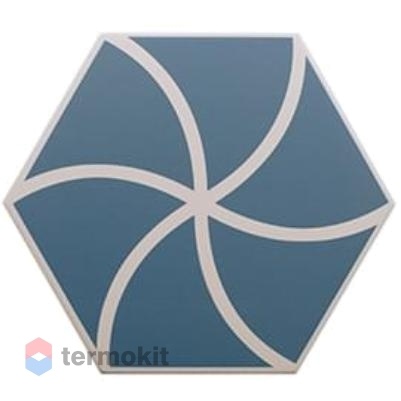 Керамогранит DNA Tiles Fancy Waves Ocean 20x23
