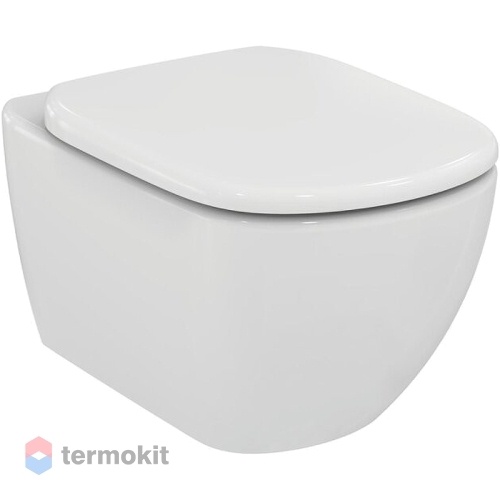 Унитаз подвесной Ideal Standard Tesi с сиденьем микролифт T007901+T352901