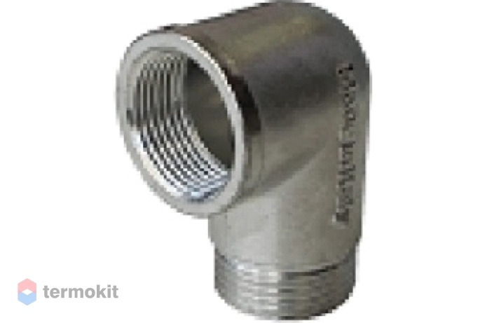 Elsen Угольник 90° НВ 1", 1" TIN латунь