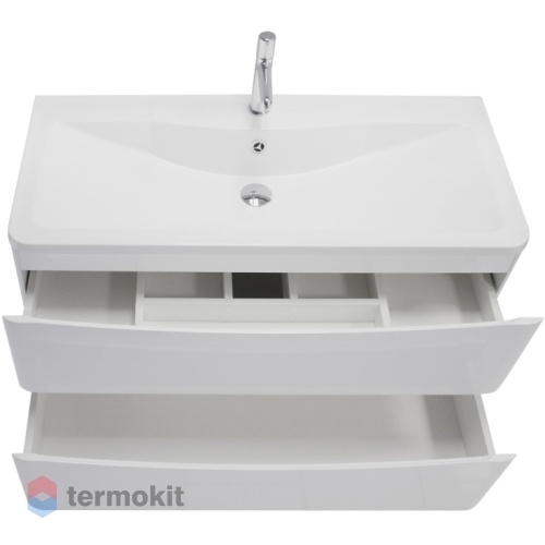 Тумба под раковину BelBagno ACQUA 80 подвесная Bianco Lucido ACQUA-800-2C-SO-BL