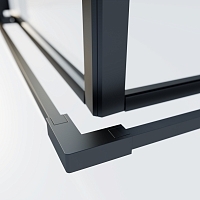 Душевой уголок Vincea Soft 2 2000x900x900 черный VSS-3SO2900CLB