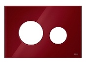 Лицевая панель TECE TECEloop для клавиши смыва рубиновый глянец 9240679