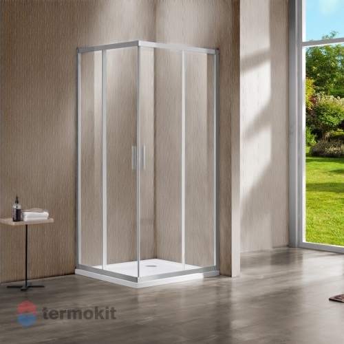 Душевой уголок Vincea Garda 1900х1100х800 никель брашированный VSS-1G8011CLBN