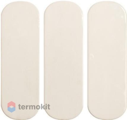 Керамическая плитка DNA Tiles Calema White Gloss настенная 5,2х16