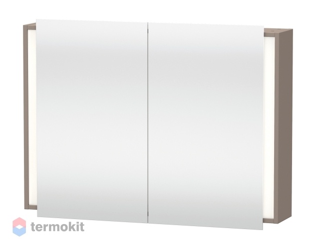 Зеркальный шкаф Duravit Ketho 100 с подсветкой Базальт KT753204343