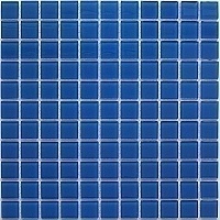 Стеклянная Мозаика Bonaparte Deep Blue (4x25x25) 30x30