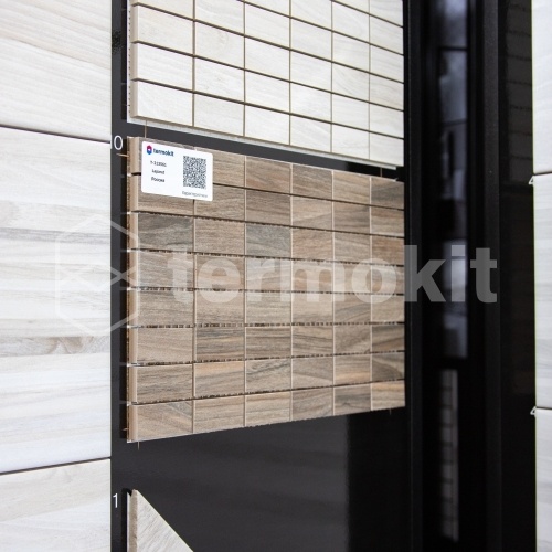 Керамическая плитка Laparet Zen мозаичный коричневый MM60066 декор 20х60