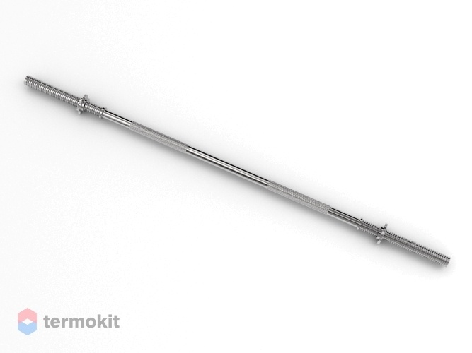 Гриф прямой хромированный UNIXFIT 1,8 м, 25 мм