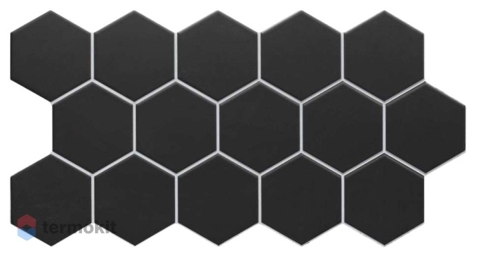 Керамогранит Realonda Hex Black 26,5x51