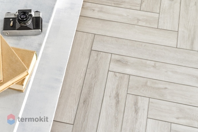 Кварцвиниловая плитка Alpine Floor Expressive Parquet Eco10-5 Снежная Лавина