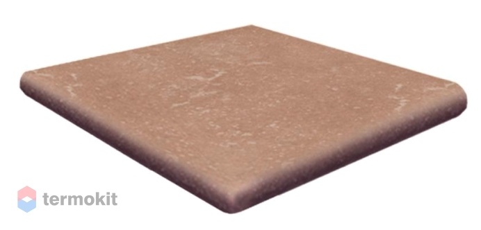 Ступень Exagres Stone Cartabon Brown угловая 33x33х4