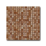 Мраморная мозаика Art&Natura Marble Mosaic (1,5х1,5) Rosa Tea 30,5х30,5