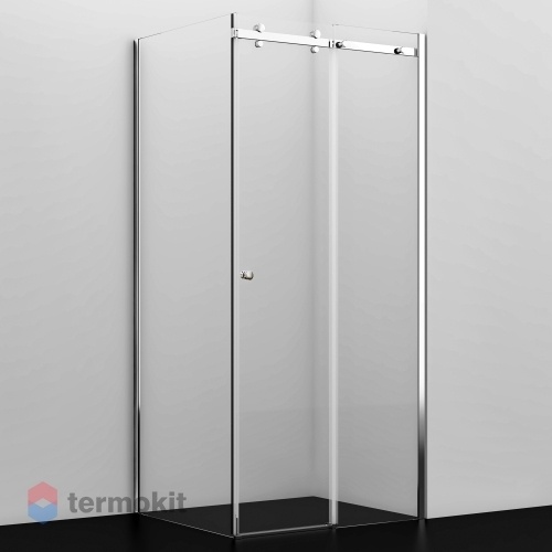 Душевой уголок WasserKRAFT Vils 1000х1000х2000 серебристый 56R19