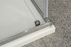 Душевой уголок BelBagno UNO 1850x1100x800 хром UNO-AH-1-110/80-C-Cr