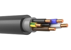 Кабель Севкабель ВВГнг-LS  5x1,5 отрезок \ 070м \