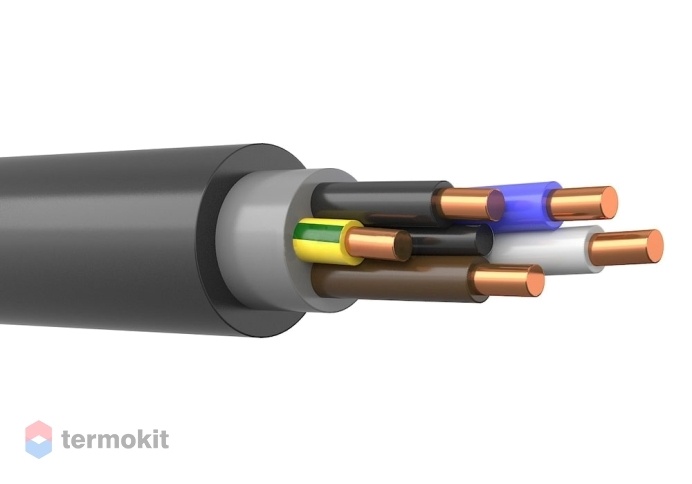 Кабель Севкабель ВВГнг-LS 5x1,5 отрезок \ 070м \