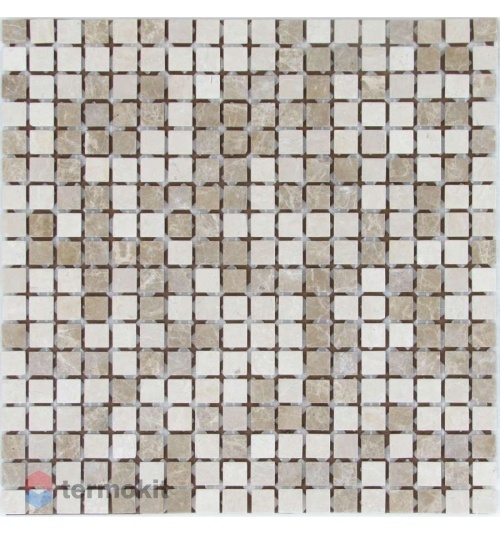 Каменная Мозаика Bonaparte Sevilla-15 slim (Matt) (4x15x15) 30,5х30,5