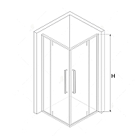 Душевой уголок RGW Stilvoll SV-33 2000x900x900 хром 06323399-11