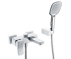 Смеситель для ванны WasserKRAFT Aller 1061WHITE