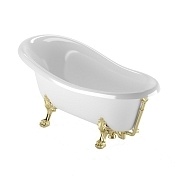 Ванна из искуственного камня Veragio Gialetta 1700х800 золото 26932
