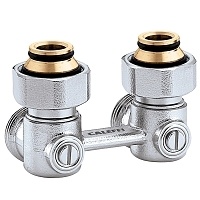 CALEFFI Нижняя гарнитура 3/4&quot; евроконус (угловая)
