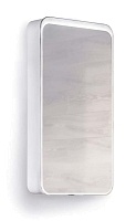 Зеркальный шкаф RAVAL Pure 46 Белый с подсветкой Pur.03.46/W