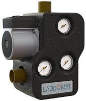 Смесительный узел Laddomat (Ладдомат) 21-40 в кожухе для твердотопливных котлов до 40 кВ, 63°C