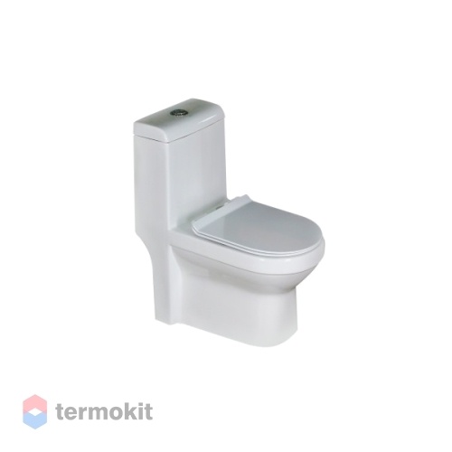 Унитаз напольный MELANA моноблок с сиденьем микролифт 2806D-805