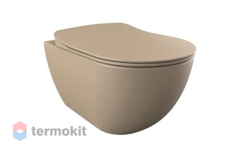Чаша унитаза подвесного CREAVIT Free CAPPUCINO FE322-00CM00E-0000