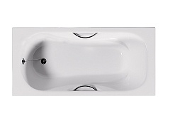Чугунная ванна Goldman Donni 1600х750 с ручками Donni1607541