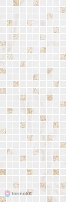 Керамическая плитка Kerama Marazzi Астория мозаичный белый MM12112 Декор 25x75
