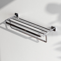 Полка для полотенец AM.PM Func 51 с полотенцедержателем A8F37700 УЦЕНЕННЫЙ