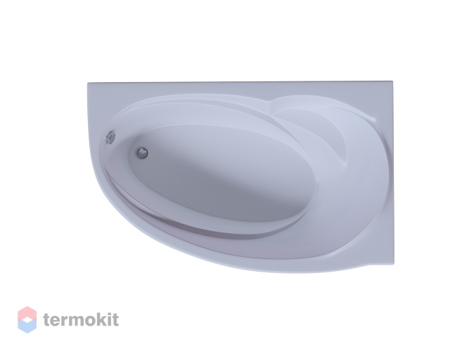 Акриловая ванна Акватек Бетта 1500х950 с фронтальной панелью правая BET150-0000042