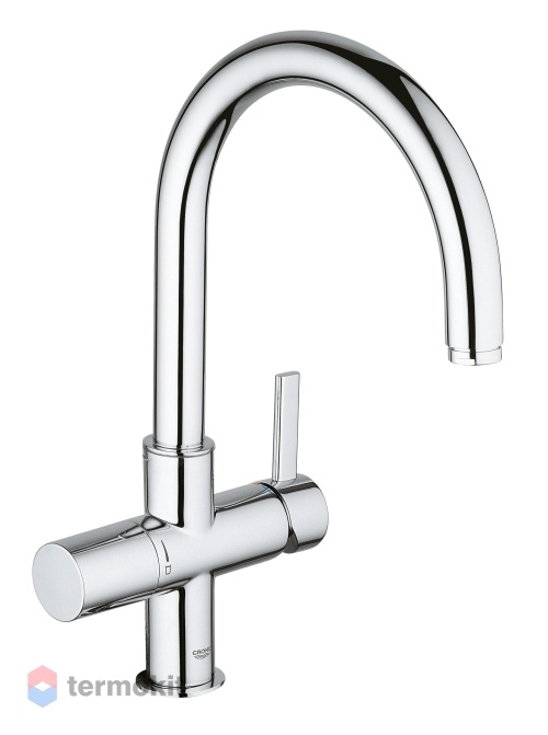 Смеситель для кухни Grohe Blue с высоким изливом для водопроводной и фильтрованной воды 33251000