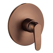 Встраиваемый смеситель для душа Swedbe Terracotta бронза 2557