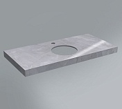 Столешница Риальто Kerama Marazzi Canaletto 100х48 CN100.SG560702R серый лаппаированный