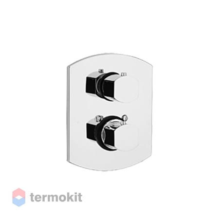 Встраиваемый смеситель для душа Paini Ovo с термостатом хром 86CR690TH