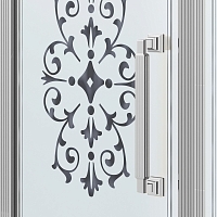 Душевой уголок Ambassador Royal 2000x1000x1000 (с рисунком) левый 18015107-L