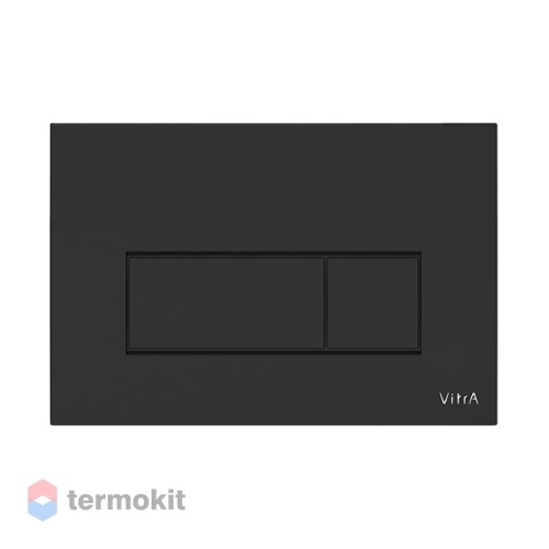 Клавиша смыва Vitra Root Square черный матовый 740-2311