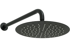 Верхний душ Allen Brau Priority 25х25 304 черный матовый 5.31017-31