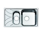 Мойка для кухни IDDIS Arro полированная 1 1/2 780х440 ARR78PZi77 хром правая