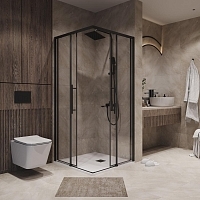 Душевой уголок Niagara Nova 1950x900x900 черный матовый NG-6829-34BLACK