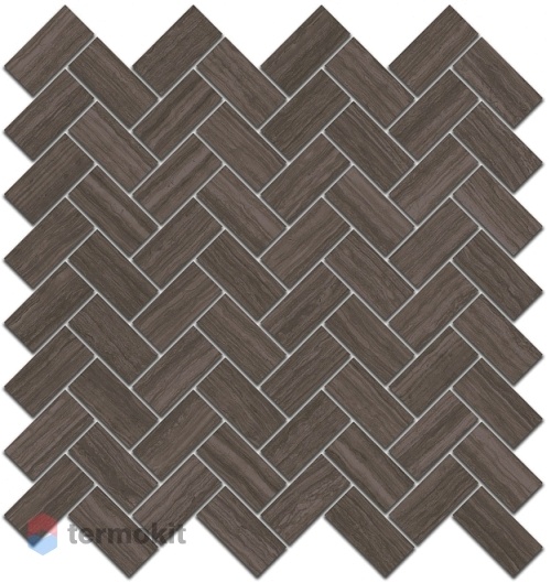 Керамическая плитка Kerama Marazzi Грасси коричневый мозаичный 190/003 Декор 30x31,5
