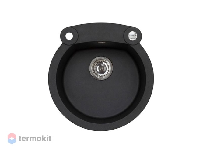 Мойка для кухни ALVEUS ROLL 10 черный 1090969