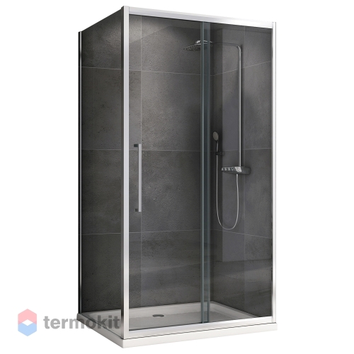 Душевой уголок ABBER Schwarzer Diamant 1950x1000x1000 хром AG30100H-S100