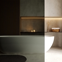 Душевой уголок Wasserkraft Ems 76H 2000x1200x900 (тонированное стекло) золото 76H07-TG