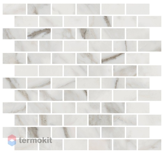 Керамическая плитка Kerama Marazzi Буонарроти MM13105 декор мозаичный белый 32х30