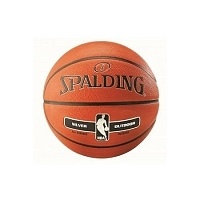 Баскетбольный мяч Spalding NBA Silver с логотипом NBA размер 7 83016