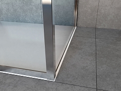 Душевой уголок Vincea Garda 1900x1700x1000 золото брашированное VSR-1G21017CLG